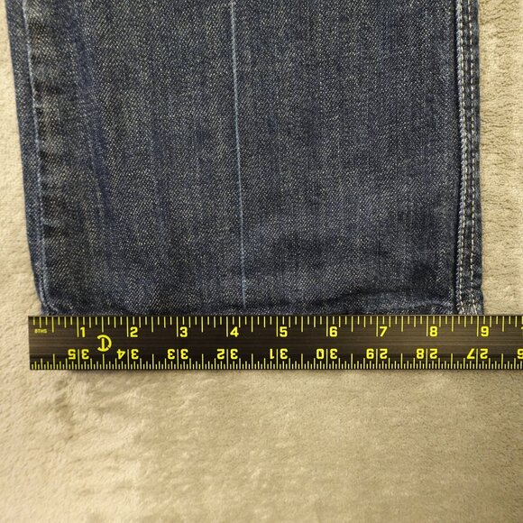 7 For All Mankind “A-Pocket” Bootcut Jeans Women’s 29 Dark Wash Stretch Premium - Picture 9 of 15